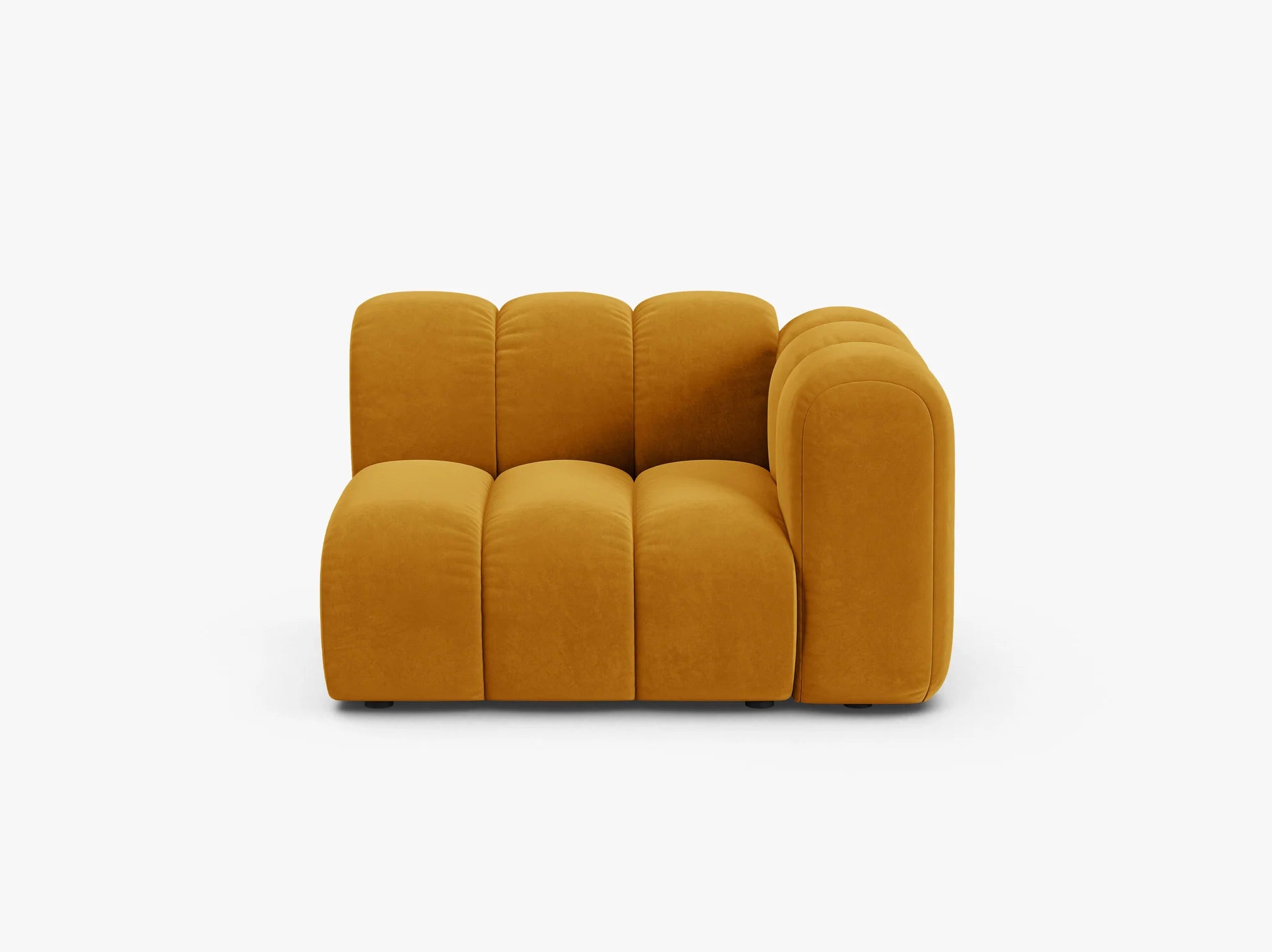 Grandé Modul (rechts) in Samt, 115 cm Breite - Modulsofa-3