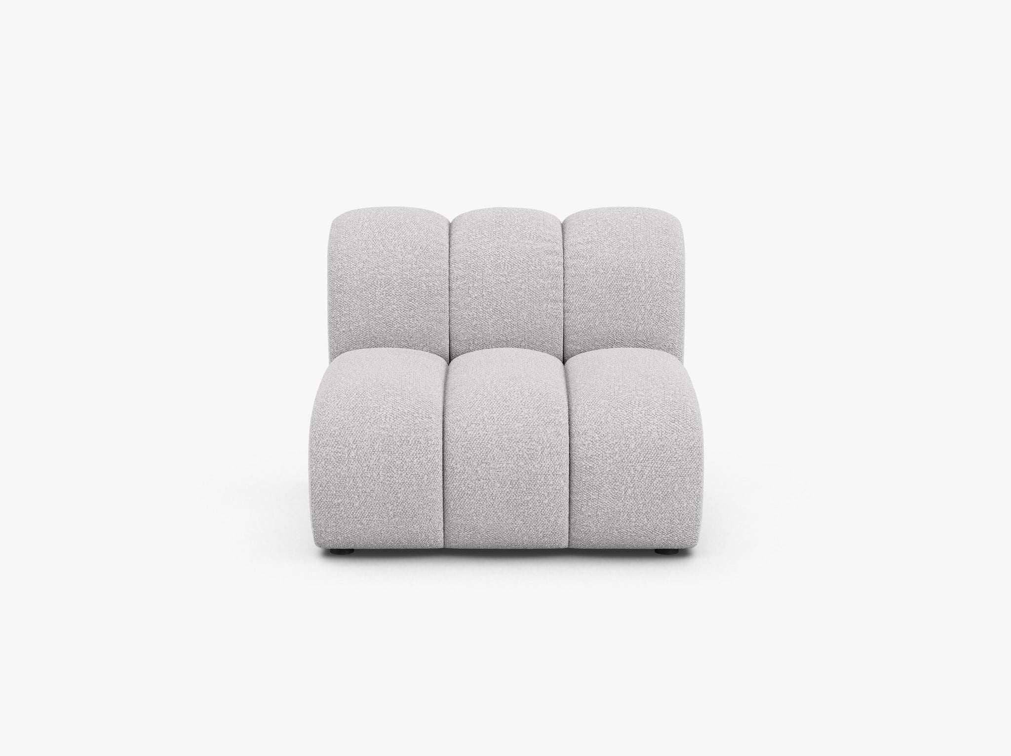 Grandé Modulelement in Bouclé, 92 cm Breite - Modulsofa-2