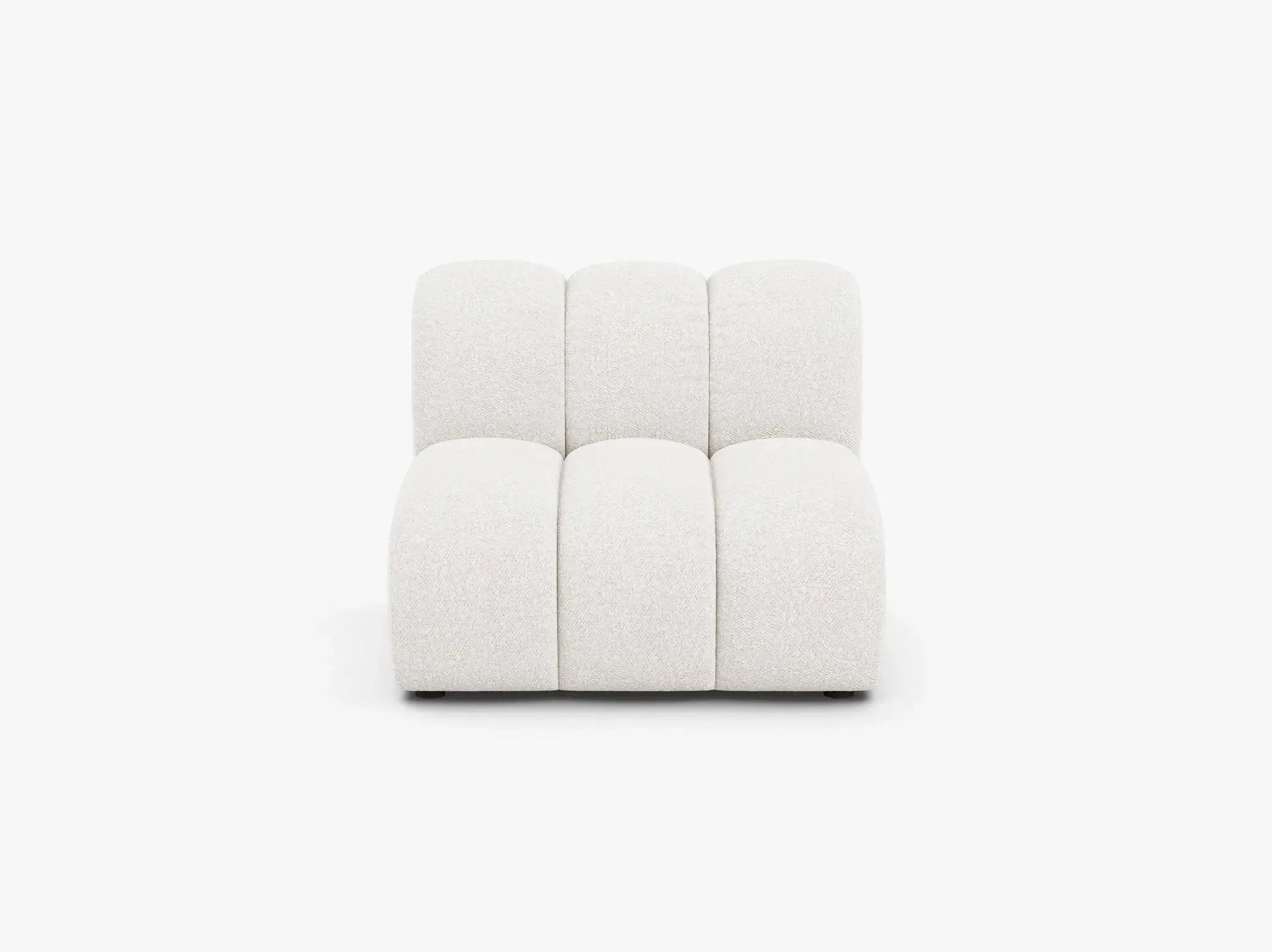 Grandé Modulelement in Bouclé, 92 cm Breite - Modulsofa-3