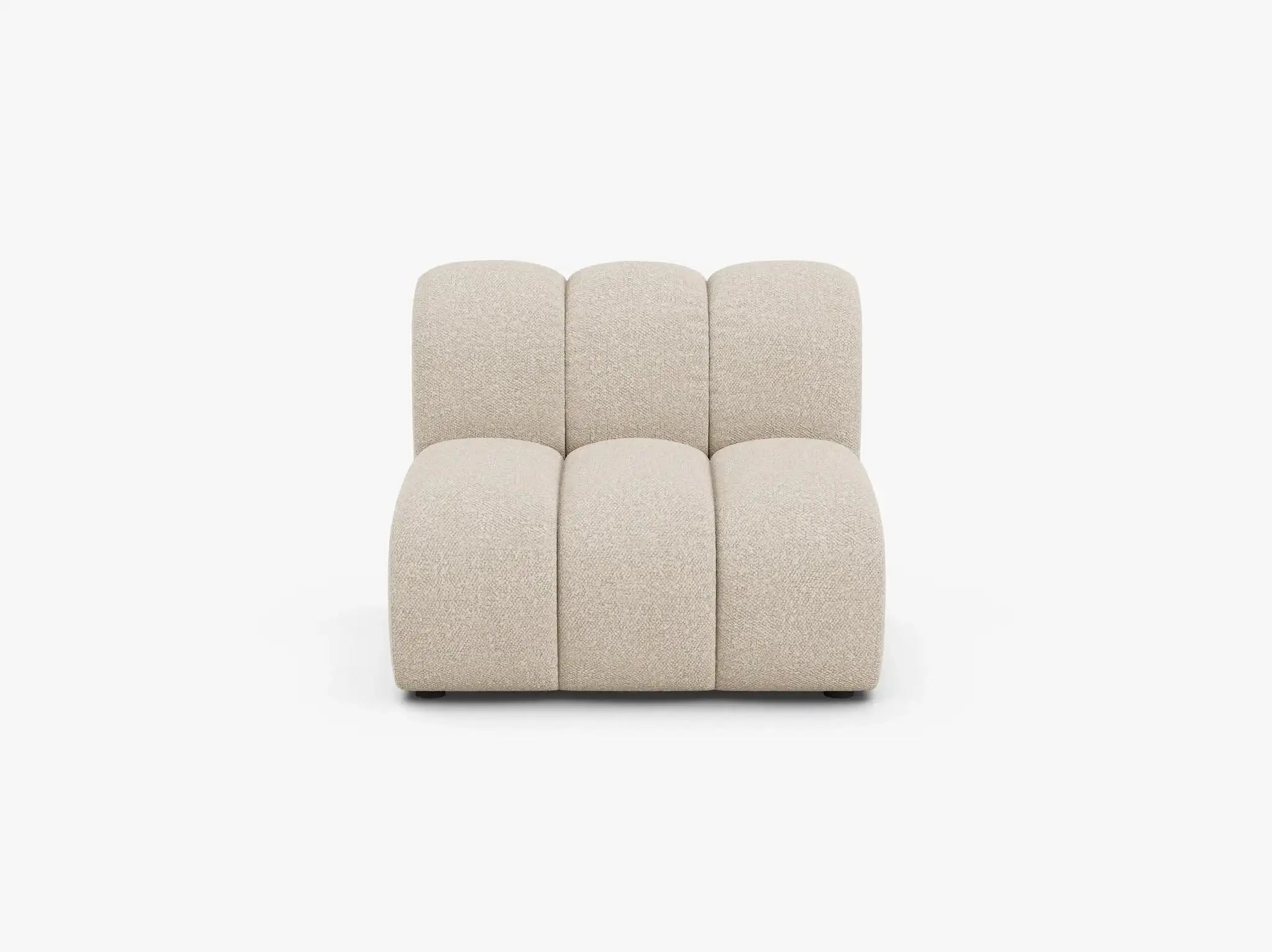 Grandé Modulelement in Bouclé, 92 cm Breite - Modulsofa-6