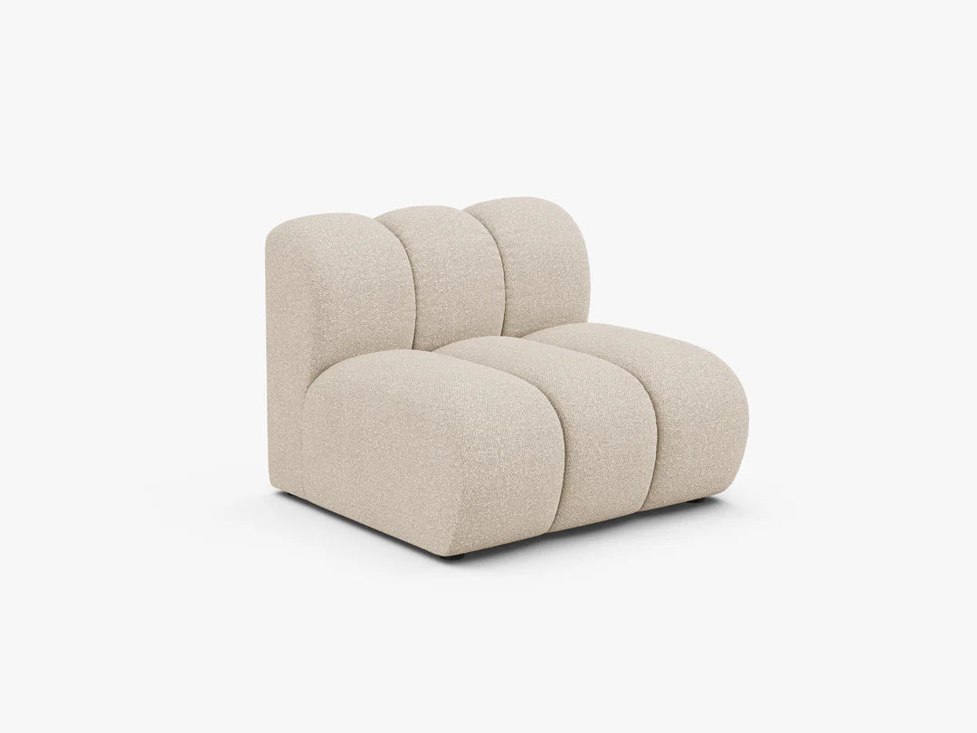 Grandé Modulelement in Bouclé, 92 cm Breite - Modulsofa-7