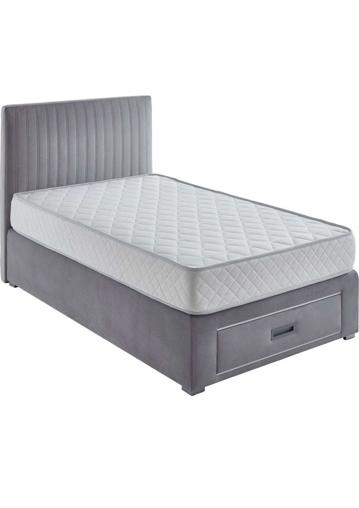 Veganes Boxbett 120x200 mit Matratze - POLSTEROASE