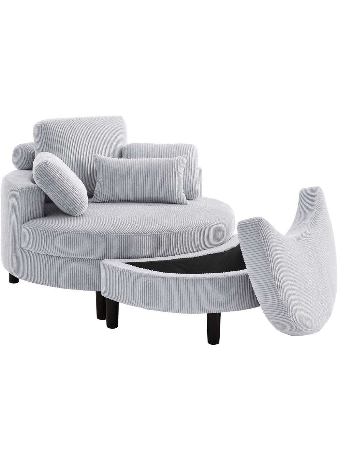Loveseat / Relaxliege in Cord - POLSTEROASE