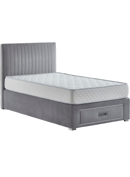 Veganes Boxbett 120x200 mit Matratze - POLSTEROASE