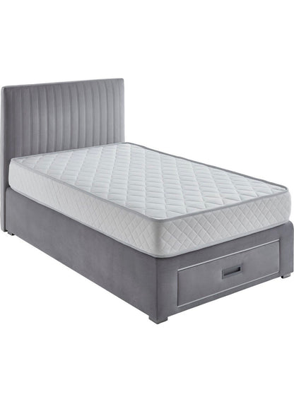 Veganes Boxbett 120x200 mit Matratze - POLSTEROASE