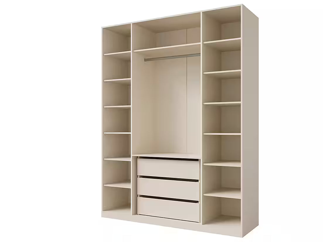 Kleiderschrank LENO 180 – Drehtürenschrank mit 4 Türen, Soft-Close & Kleiderstange