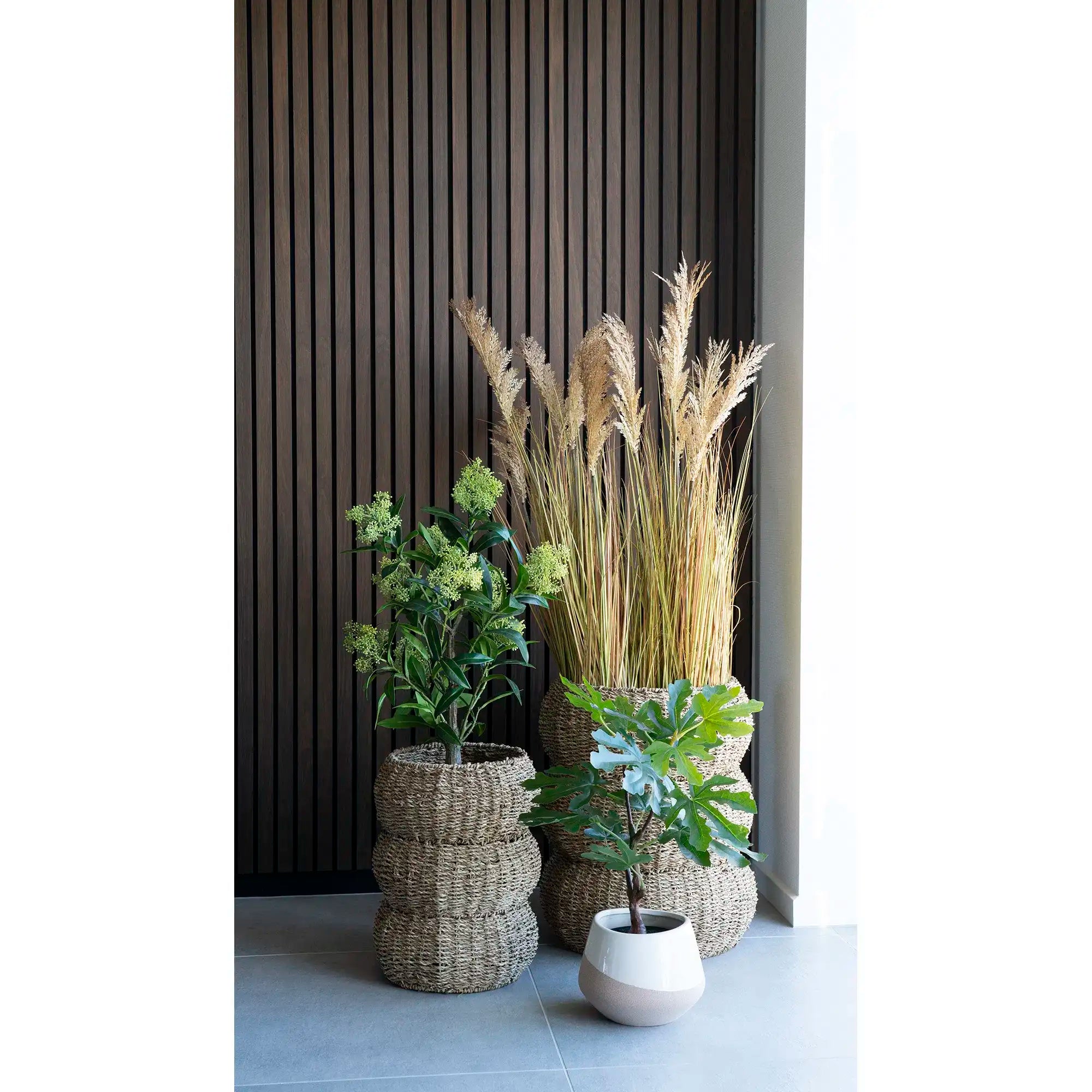 Kunstbaum Feige Grün 60 cm – Pflegeleichte Zimmerpflanze im skandinavischen Stil