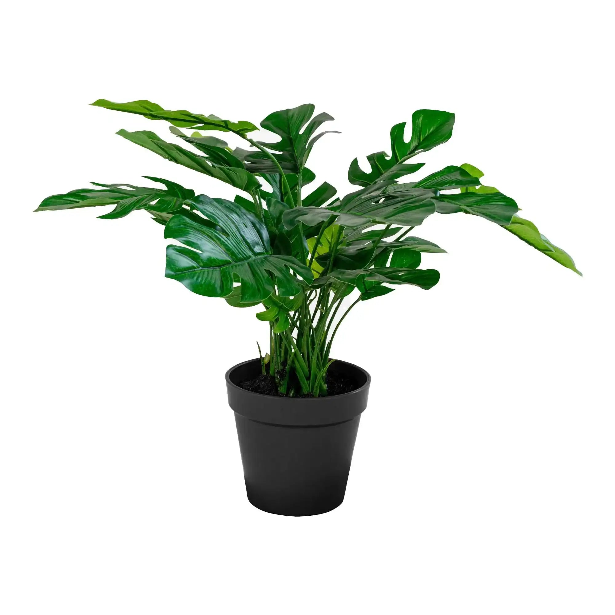 Kunstpflanze Monstera Grün 45 cm – Pflegeleichte Deko im tropischen Stil