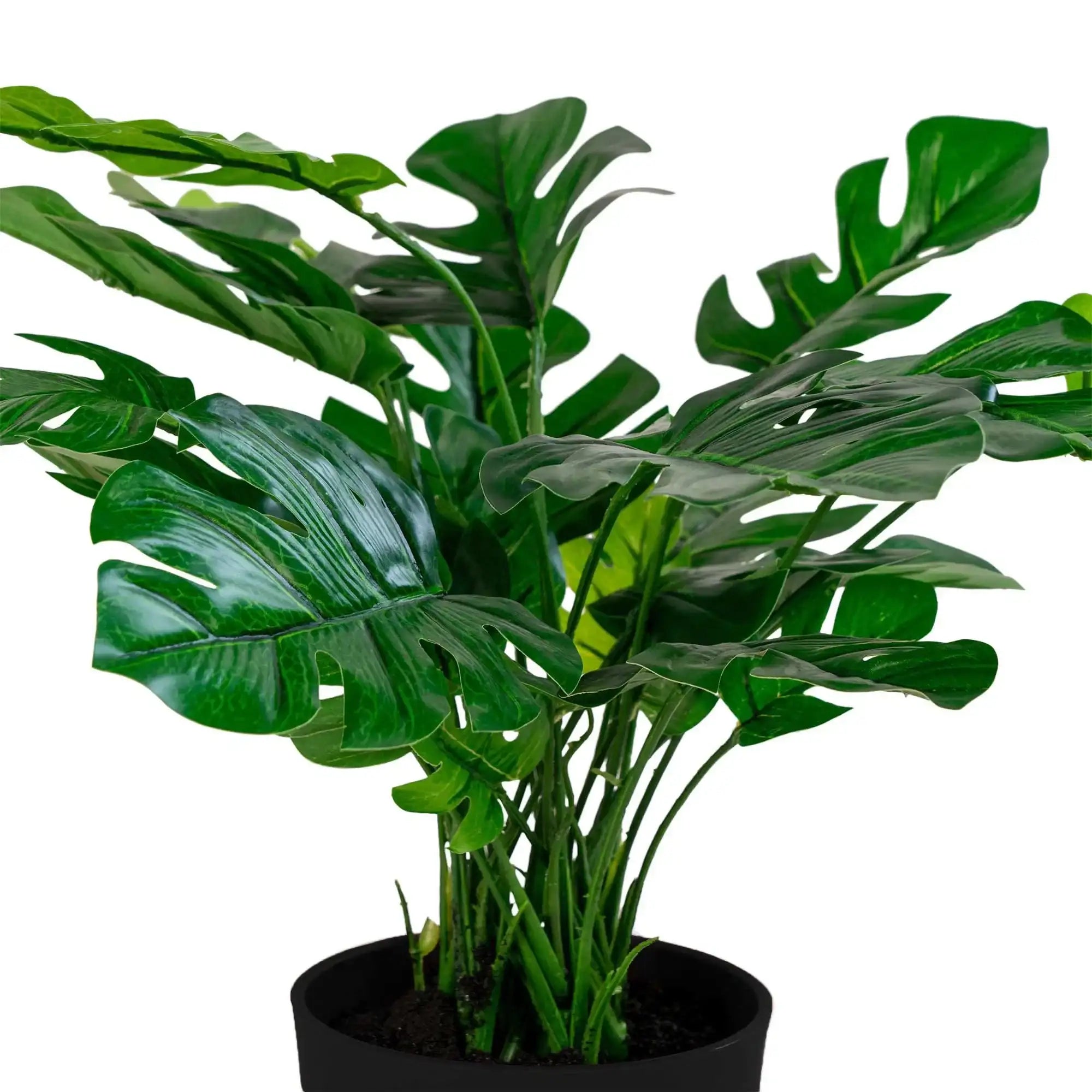 Kunstpflanze Monstera Grün 45 cm – Pflegeleichte Deko im tropischen Stil
