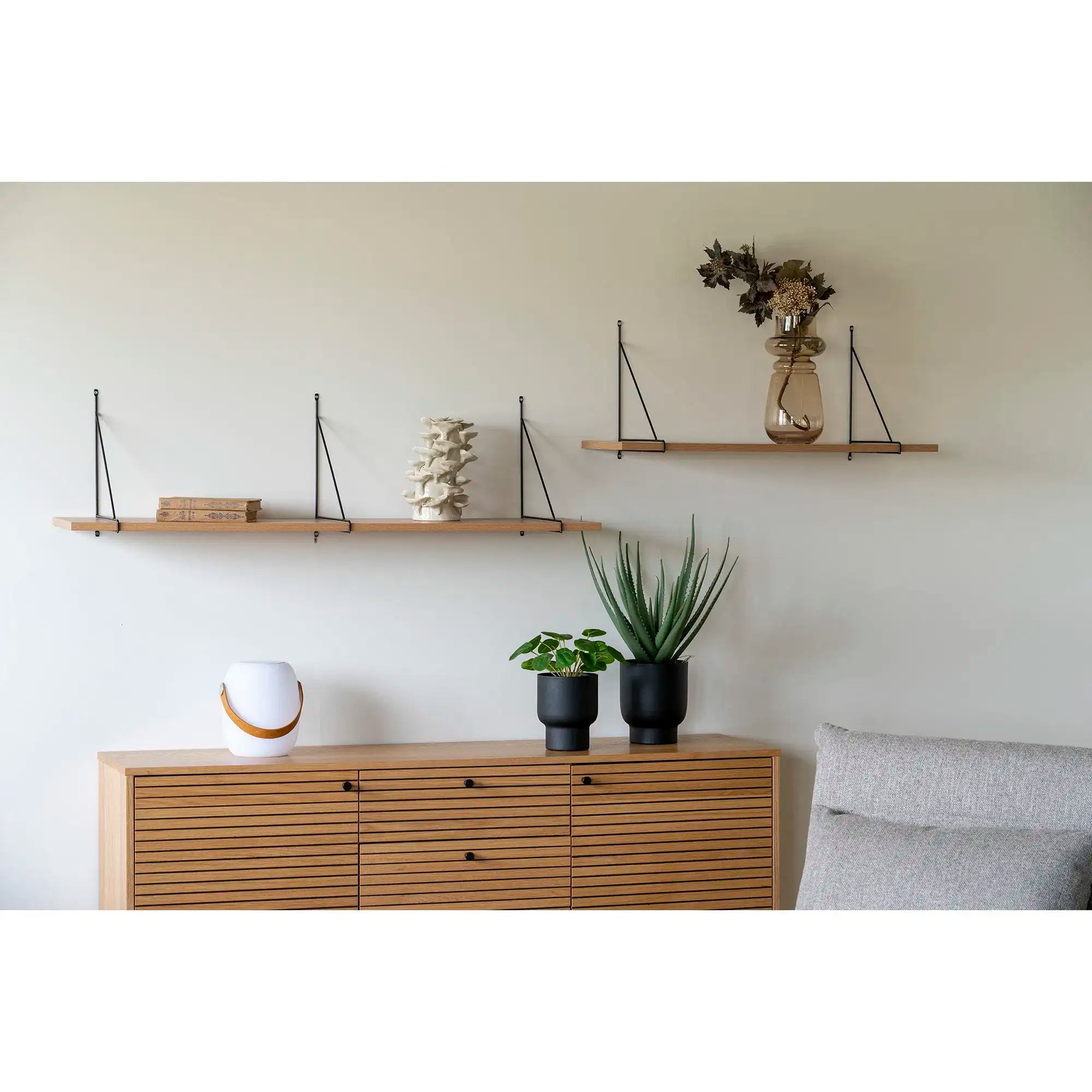 Kunstpflanze Pilea Grün 28 cm – Pflegeleichte Deko im skandinavischen Stil