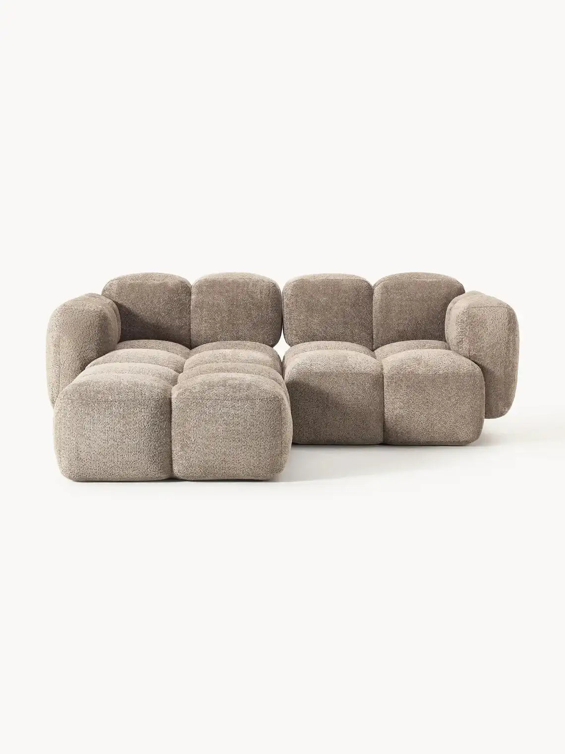 Luno_2-Sitzer_Ecksofa #Variant_Beige-Links