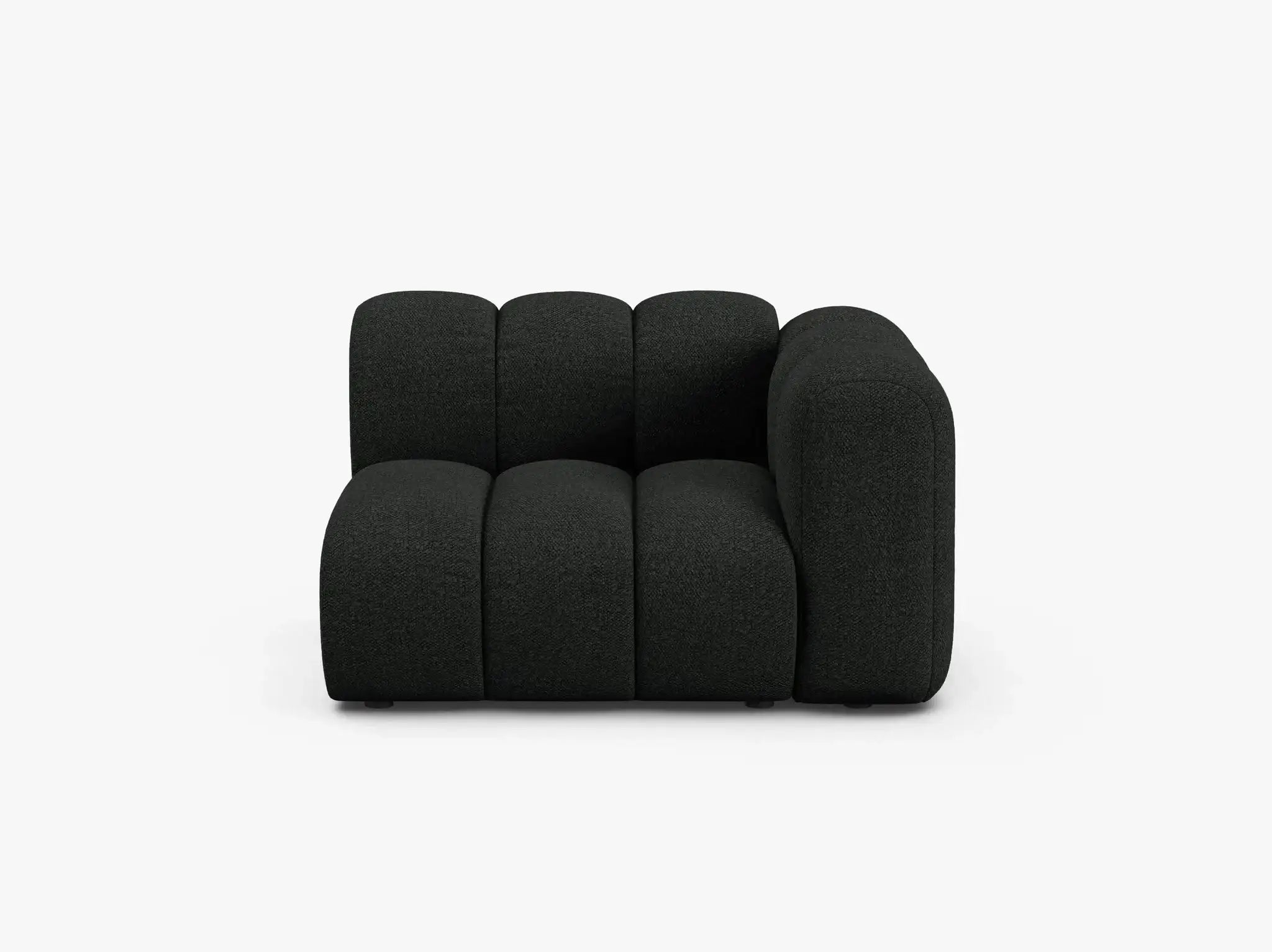 Grandé Modul (rechts) in Bouclé, 115 cm Breite - Modulsofa