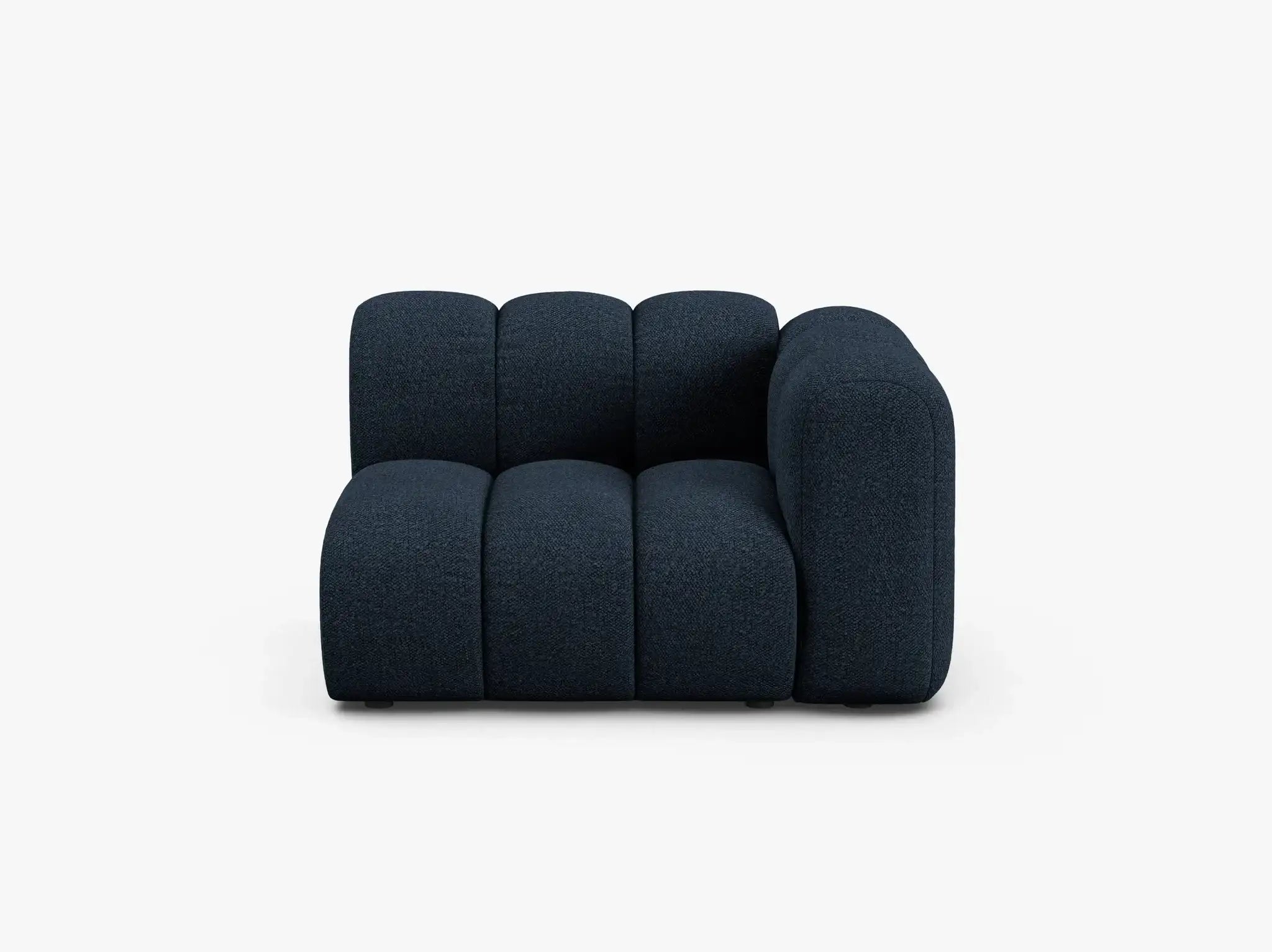 Grandé Modul (rechts) in Bouclé, 115 cm Breite - Modulsofa