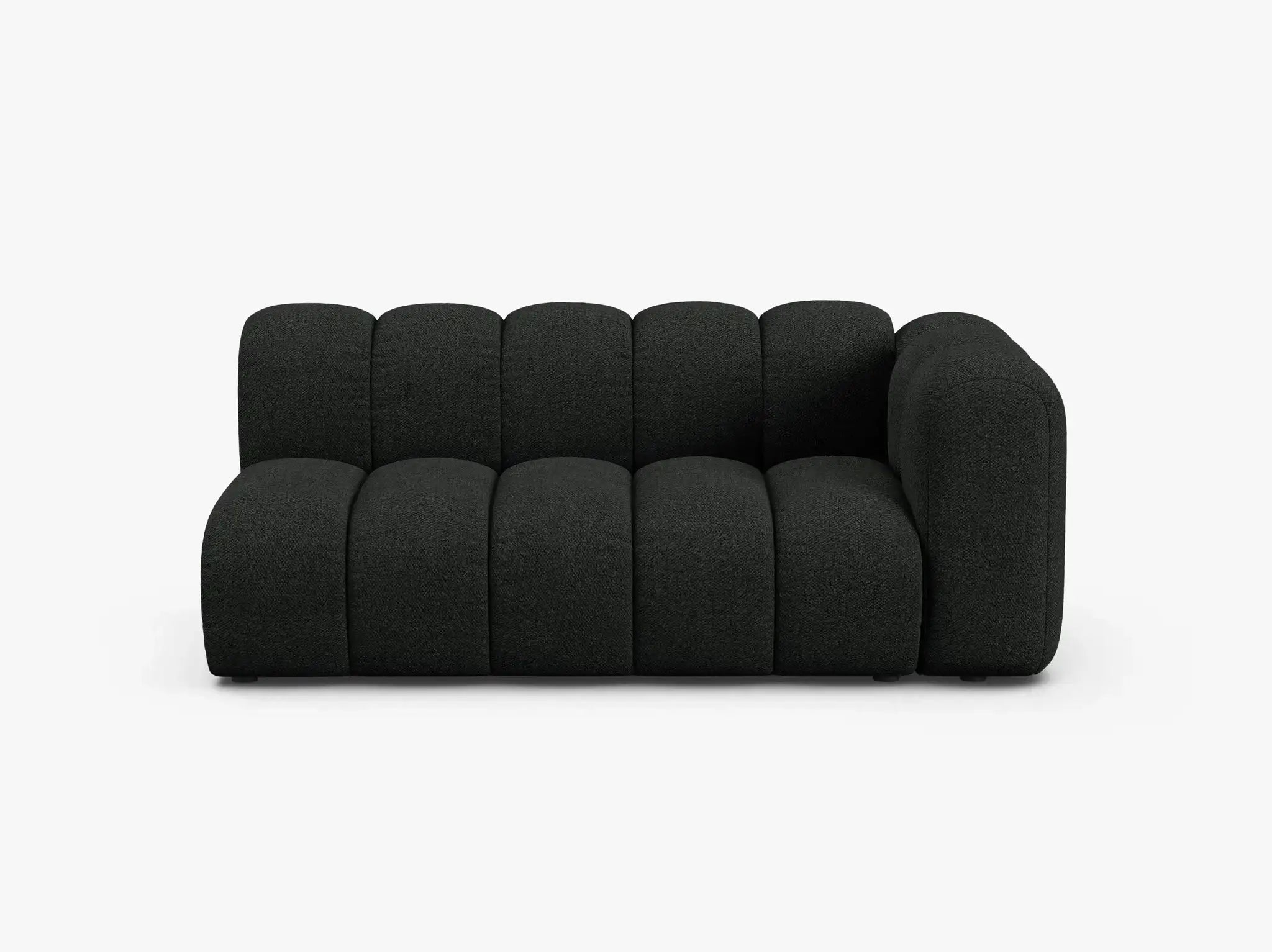 Grandé 3-Sitzer Modul (rechts) in Bouclé, 175 cm Breite - Modulsofa
