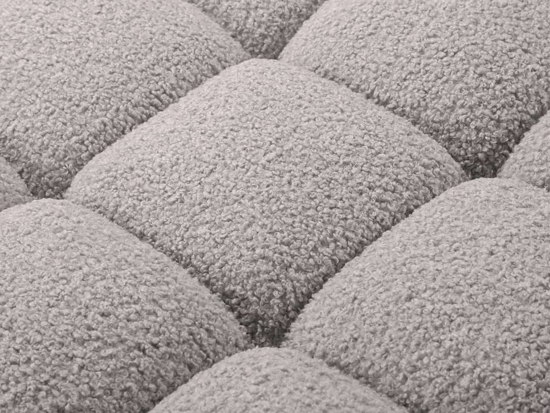 Selene 4-Sitzer Sofa (rechts) in Bouclé, 282 cm Breite - Modulsofa-8
