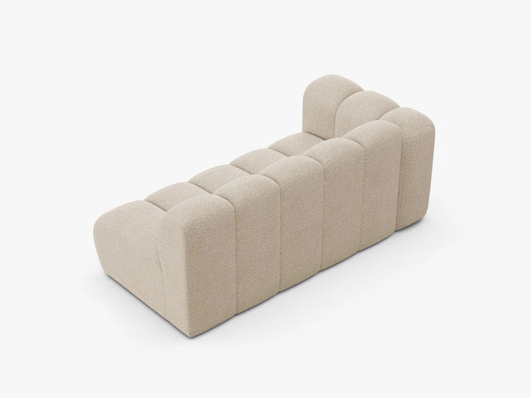 Grandé (links) in Bouclé, 175 cm Breite - Modulsofa