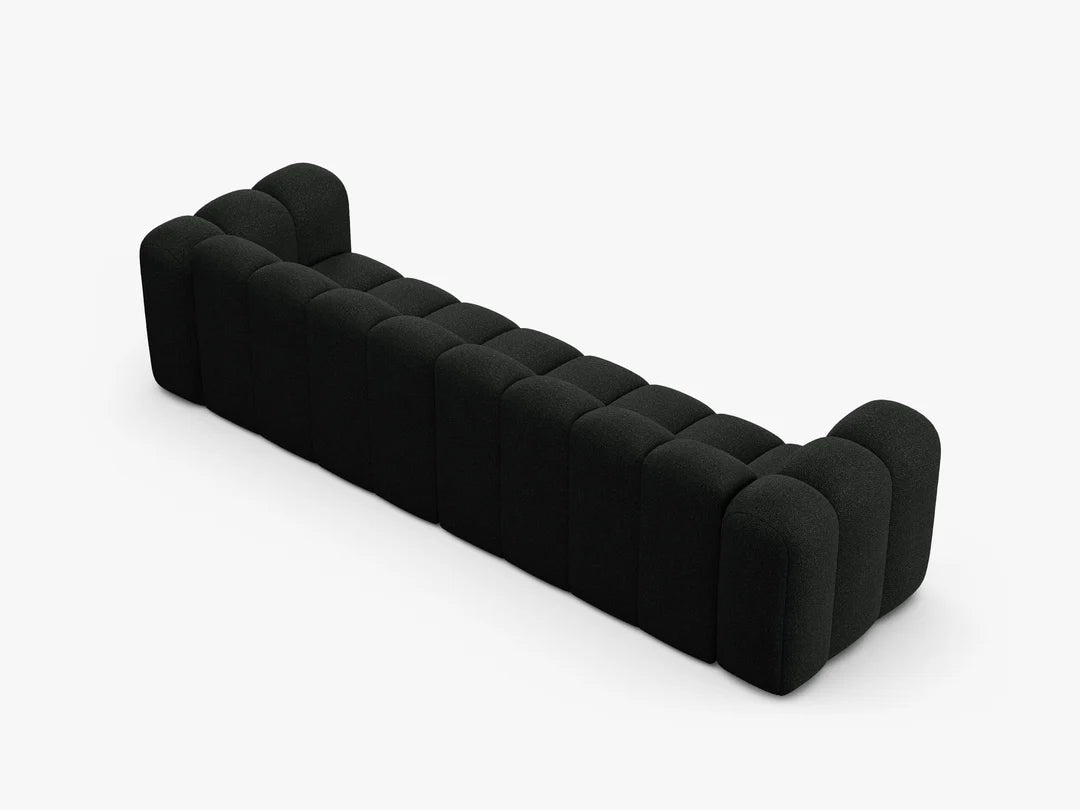 Grandé 4-Sitzer in Bouclé #Variant_Schwarz