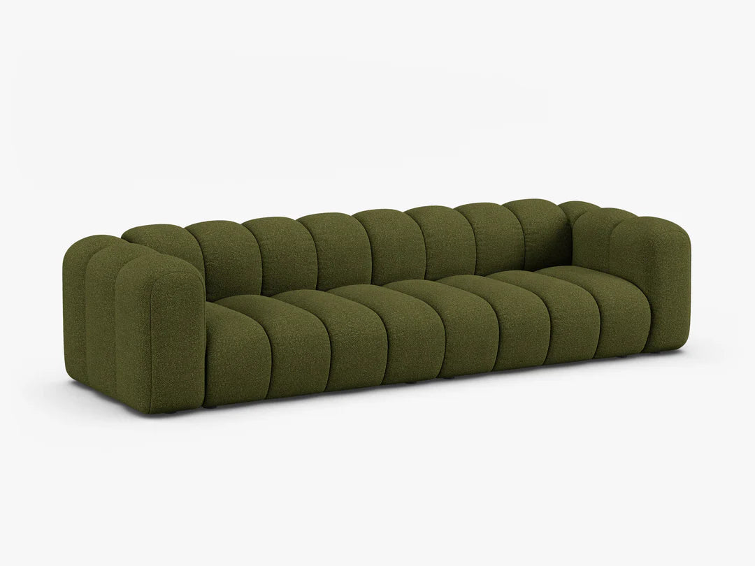 Grandé 4-Sitzer in Bouclé #Variant_Grün