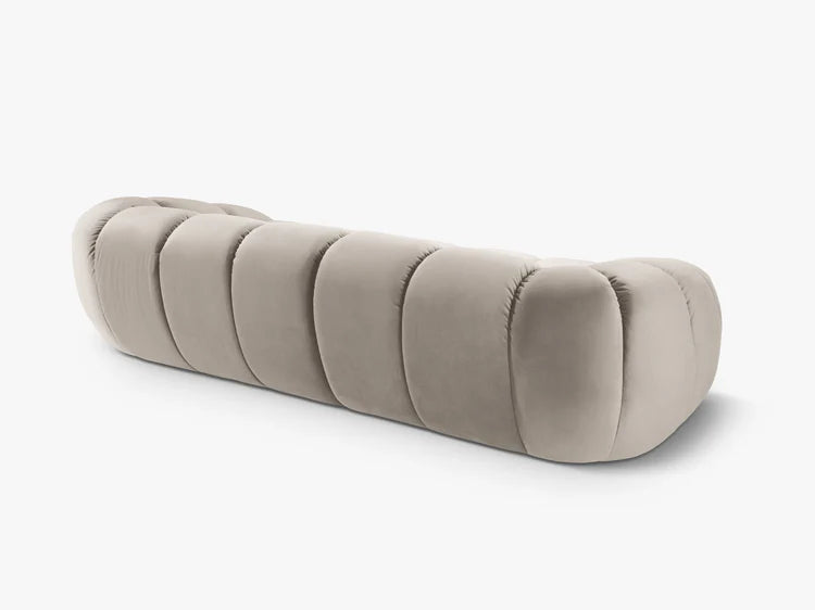 Monto in Samt, 294 cm Breite - Modulsofa