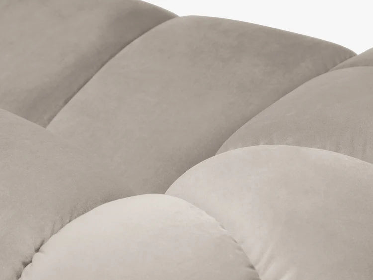 Monto in Samt, 294 cm Breite - Modulsofa