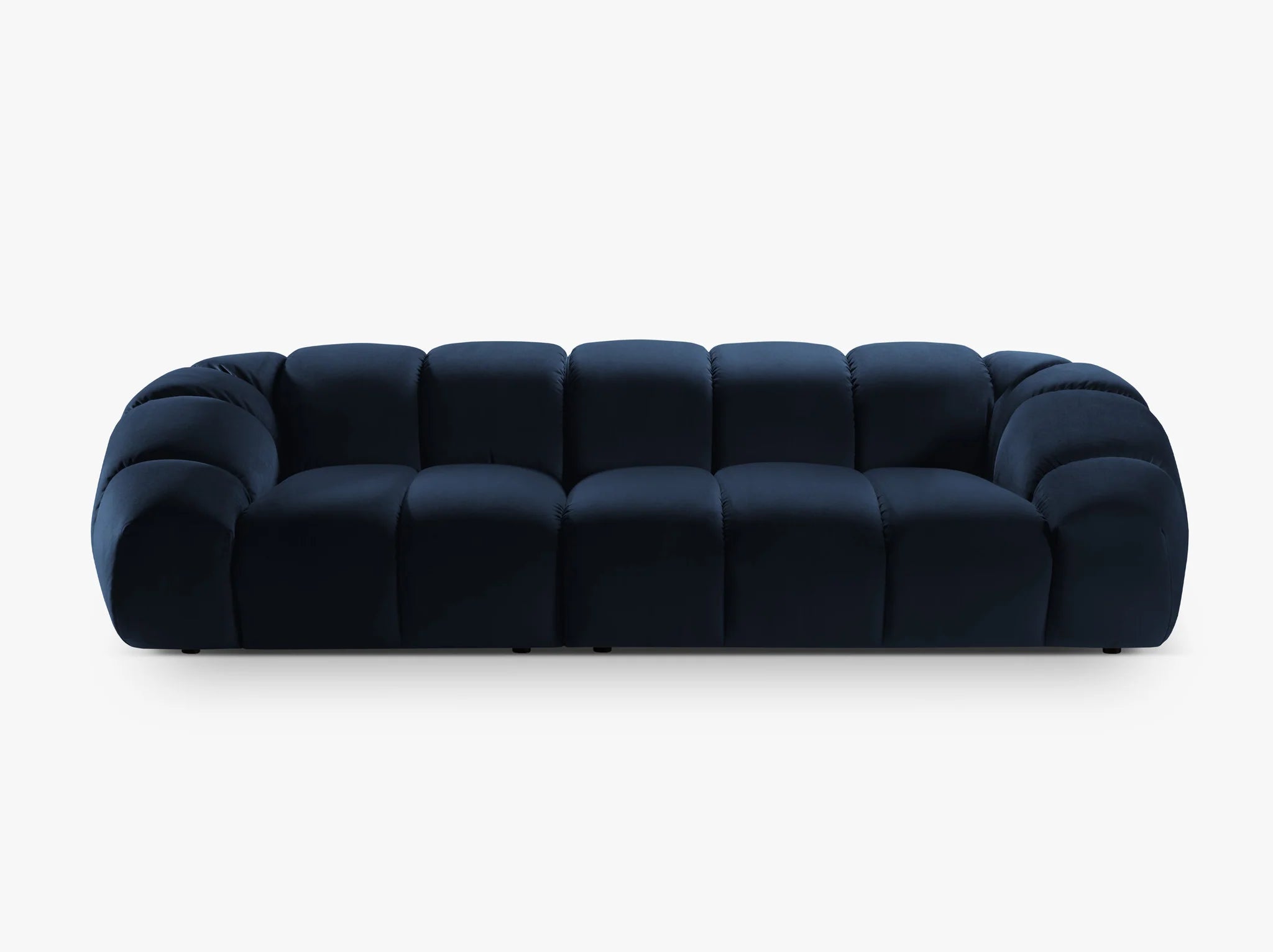 Monto in Samt, 294 cm Breite - Modulsofa