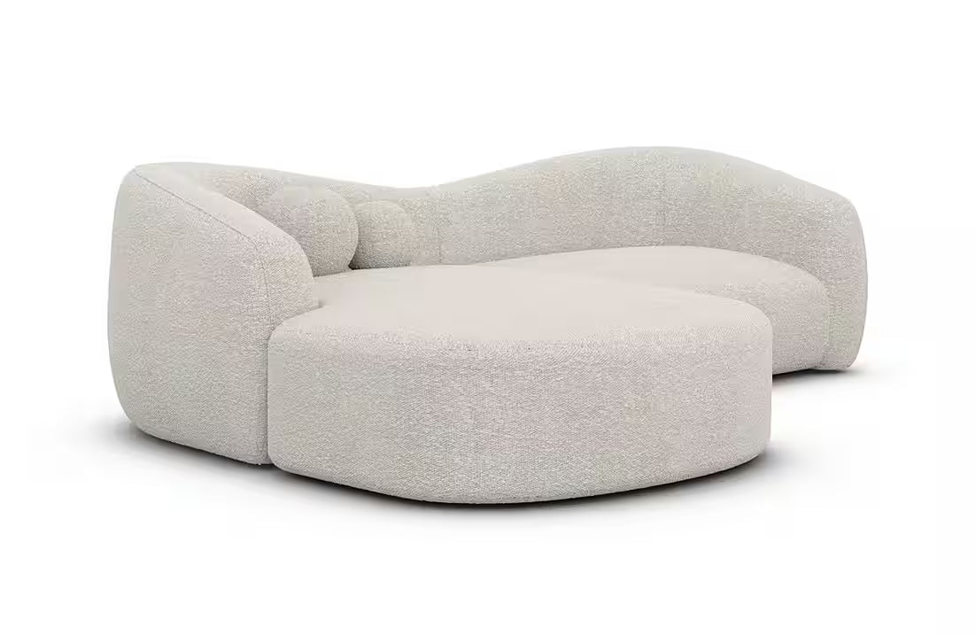 Molia Ecksofa (links) in Bouclé, 238 cm Breite-3