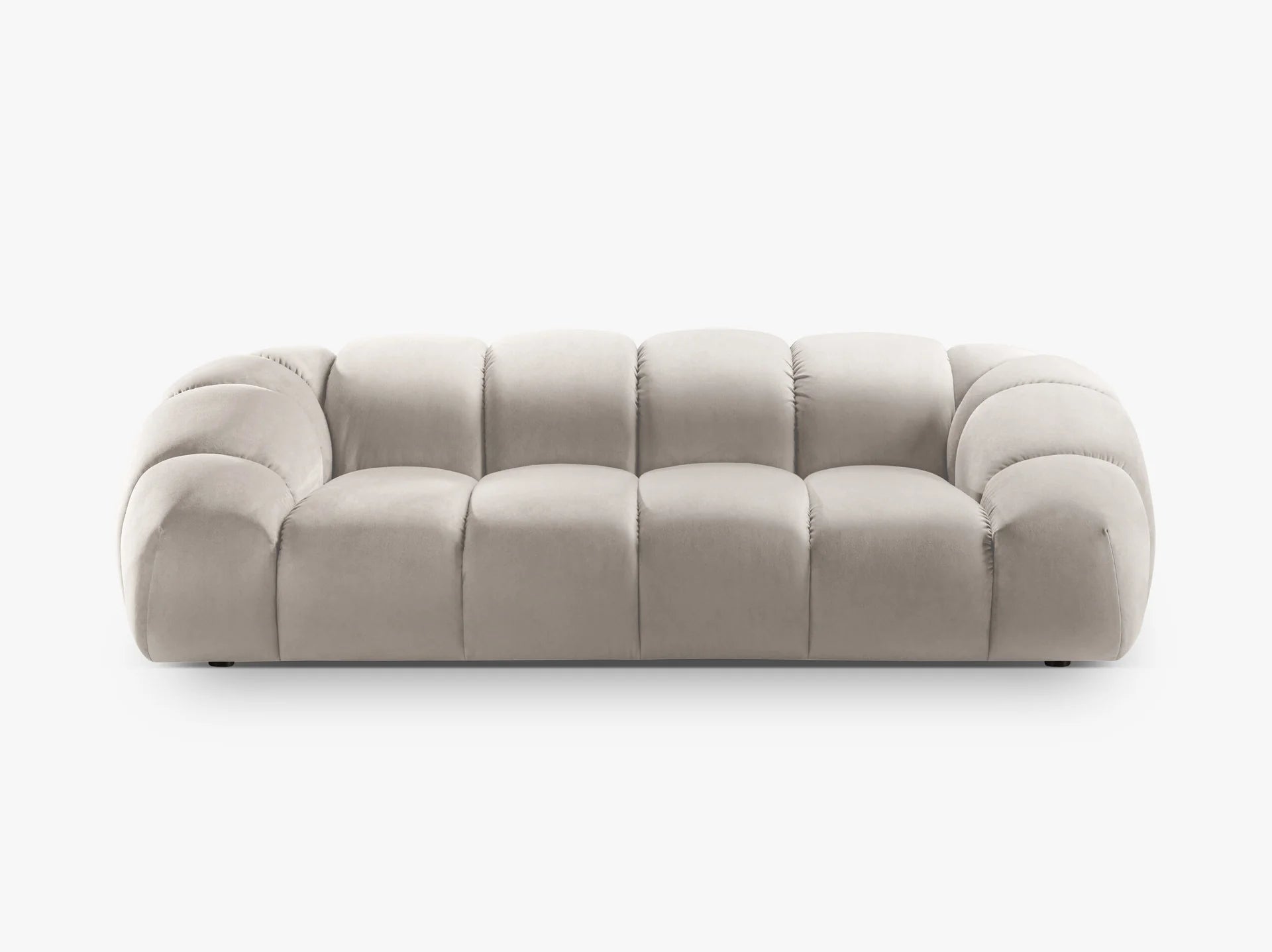 Monto 3-Sitzer in Samt, 240 cm Breite - Modulsofa