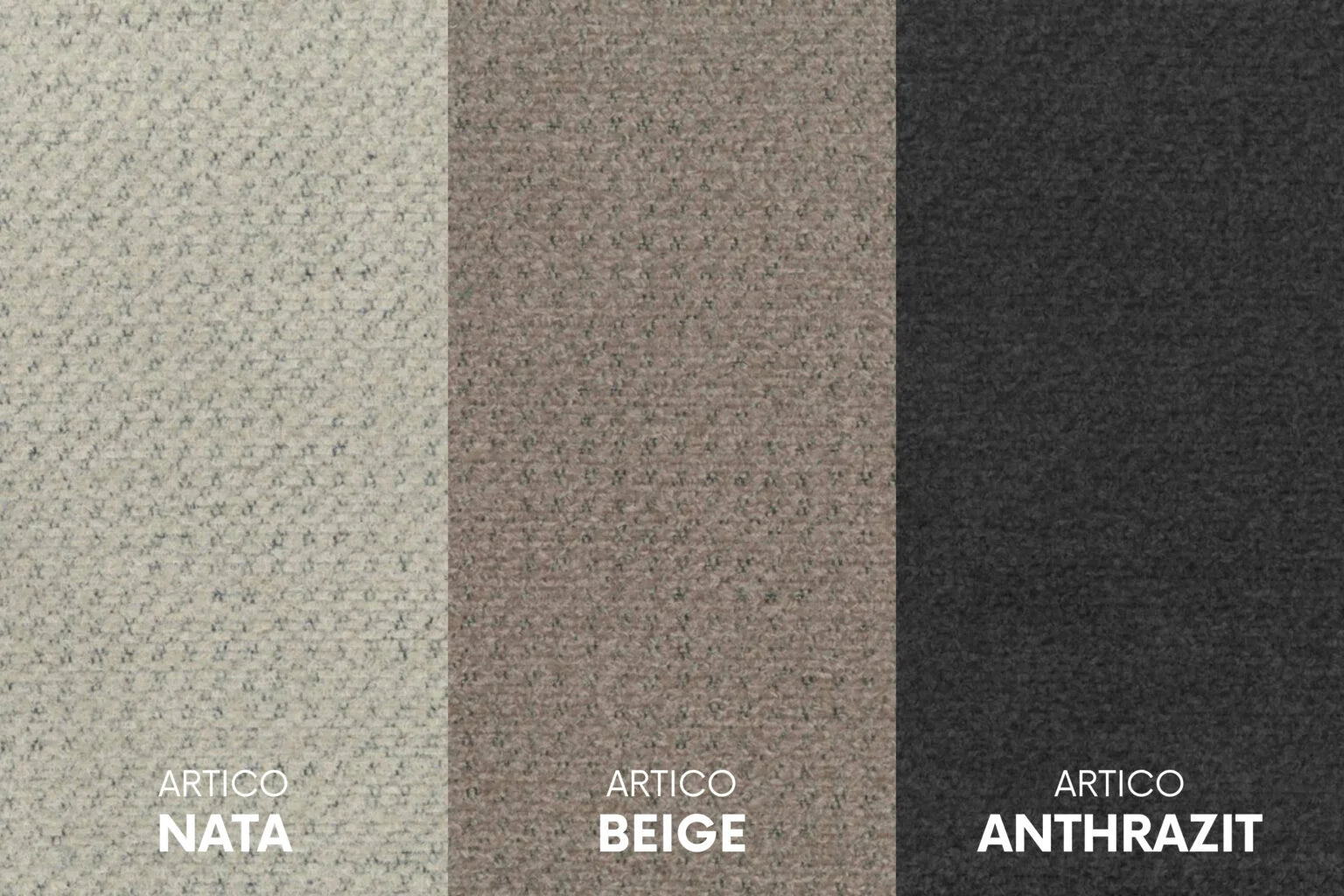 Ecksofa Sienna in Struktur, 266 cm Breite