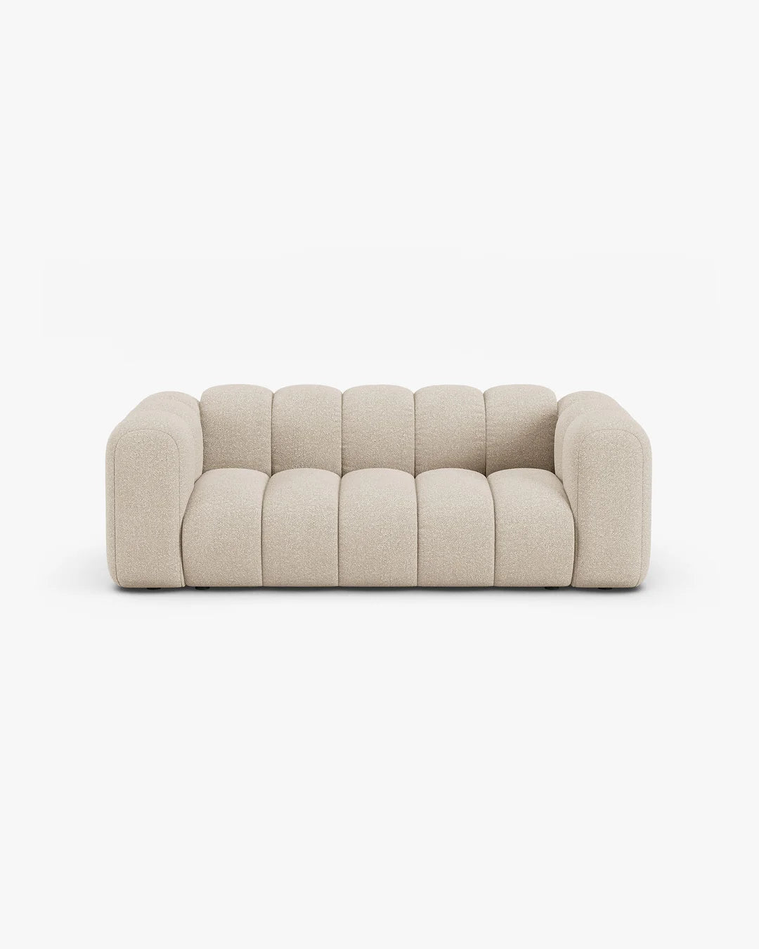 Grandé Sofa 2-Sitzer in Bouclé, 200 cm Breite