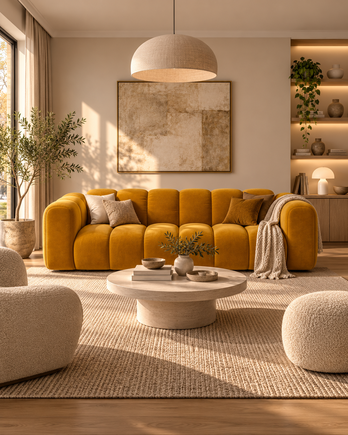 PolsterOase Sofa – Grandé Sofa aus Samt, Dreisitzer, 230 cm – zusätzliche Produktansicht