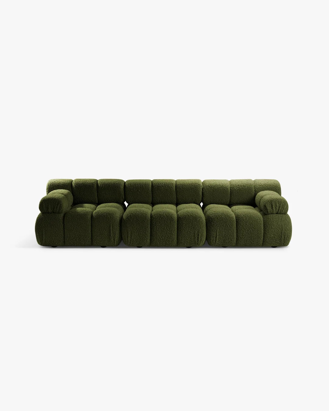 PolsterOase Modulsofa - Selene Sofa aus Bouclé, Dreisitzer, 285 cm – Ansicht 09