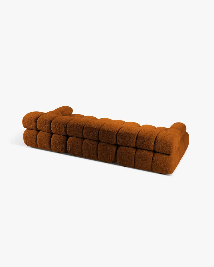 PolsterOase Modulsofa - Selene Sofa aus Bouclé, Dreisitzer, 285 cm – Ansicht 15