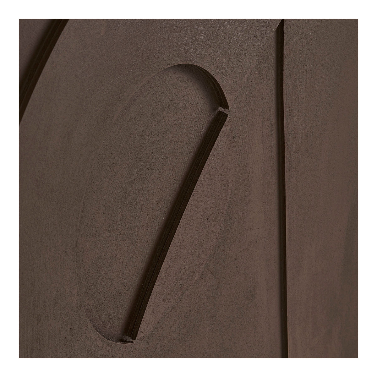 PolsterOase Möbel – Isabella Relief, Wanddeko Nr. 2, Braun, 60 × 90 cm – Ansicht 3