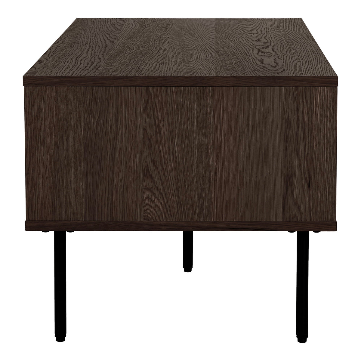 PolsterOase Möbel – Kyoto Couchtisch aus Eichenholz und Stahl, 2 Schubladen, 100 × 50 × 45 cm – Ansicht 6