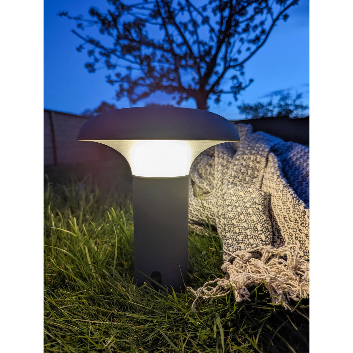 PolsterOase Möbel – Ramsey Akku, LED, Lampe aus Polypropylen, Grau – Ansicht 6