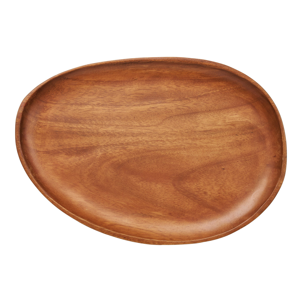 PolsterOase Möbel – Tablett aus Akazienholz, Natur, 39, 5 × 28 cm – Ansicht 3