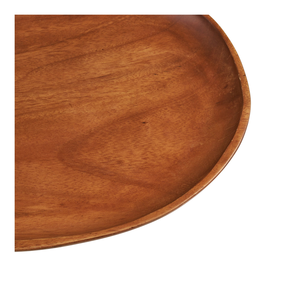 PolsterOase Möbel – Tablett aus Akazienholz, Natur, 39, 5 × 28 cm – Ansicht 4