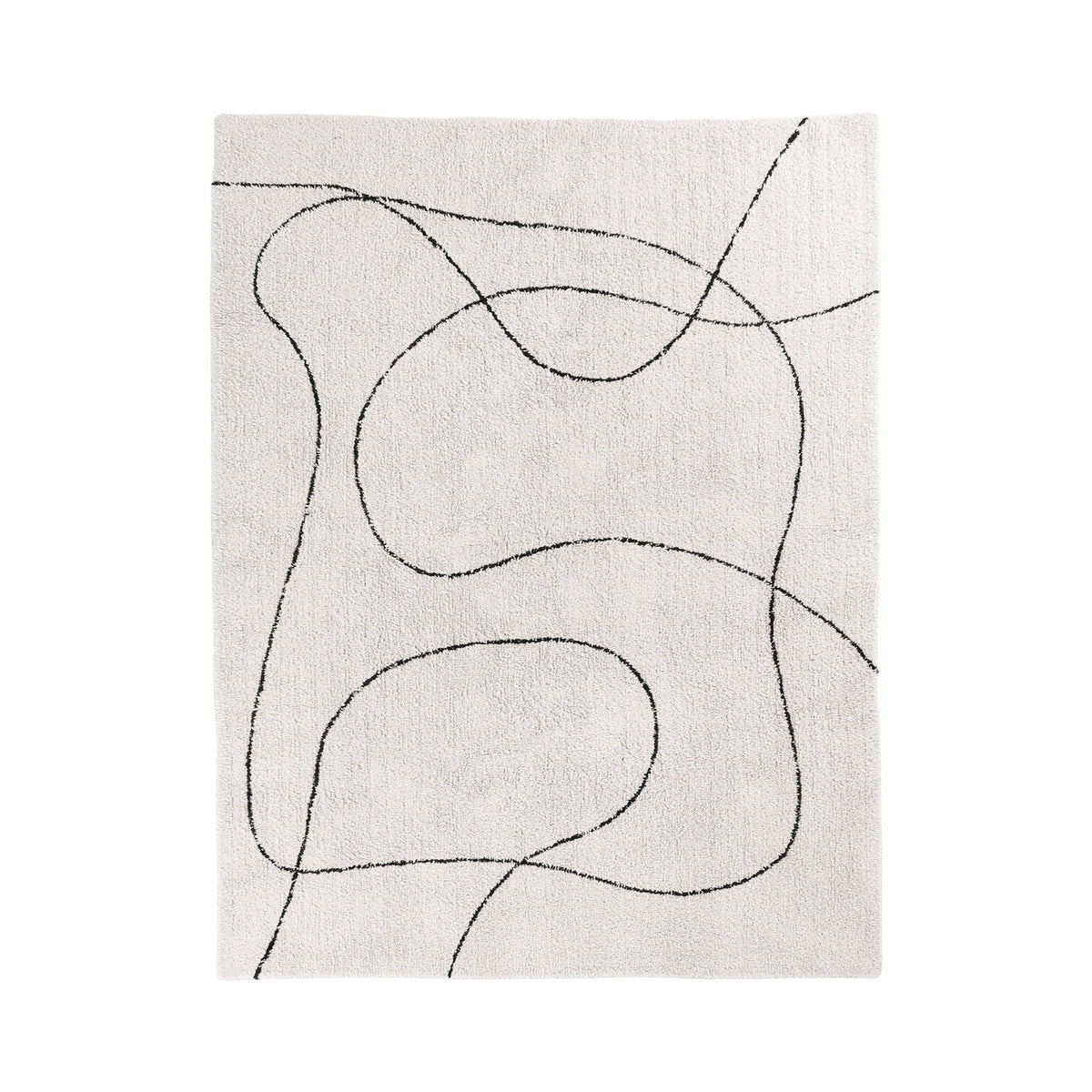 PolsterOase Möbel – Tampa Teppich aus Baumwolle, 160 × 230 cm