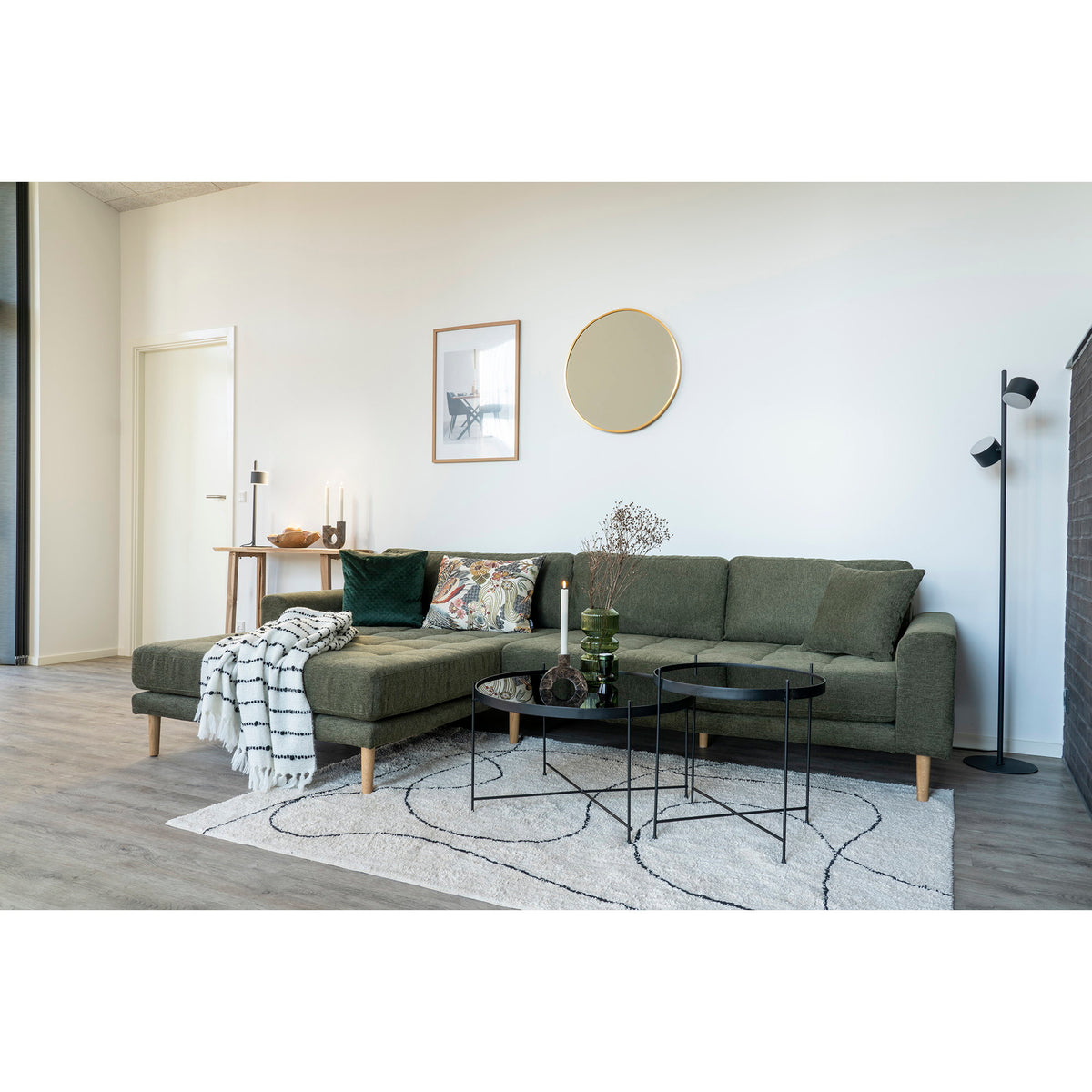 PolsterOase Möbel – Tampa Teppich aus Baumwolle, 160 × 230 cm – Ansicht 2