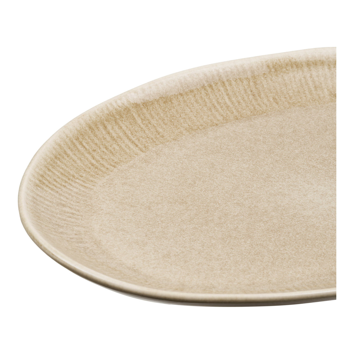 PolsterOase Möbel – Viola Serviertablett aus Keramik, Beige, 30 × 21, 5 cm – Ansicht 4