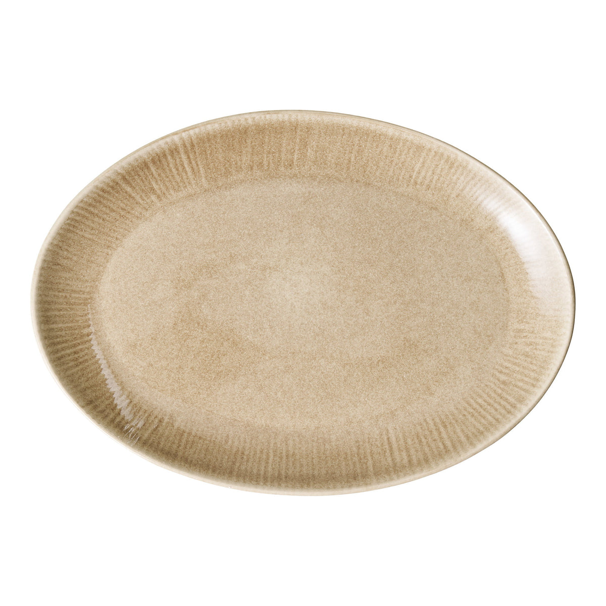 PolsterOase Möbel – Viola Serviertablett aus Keramik, Beige, 30 × 21, 5 cm – Ansicht 5