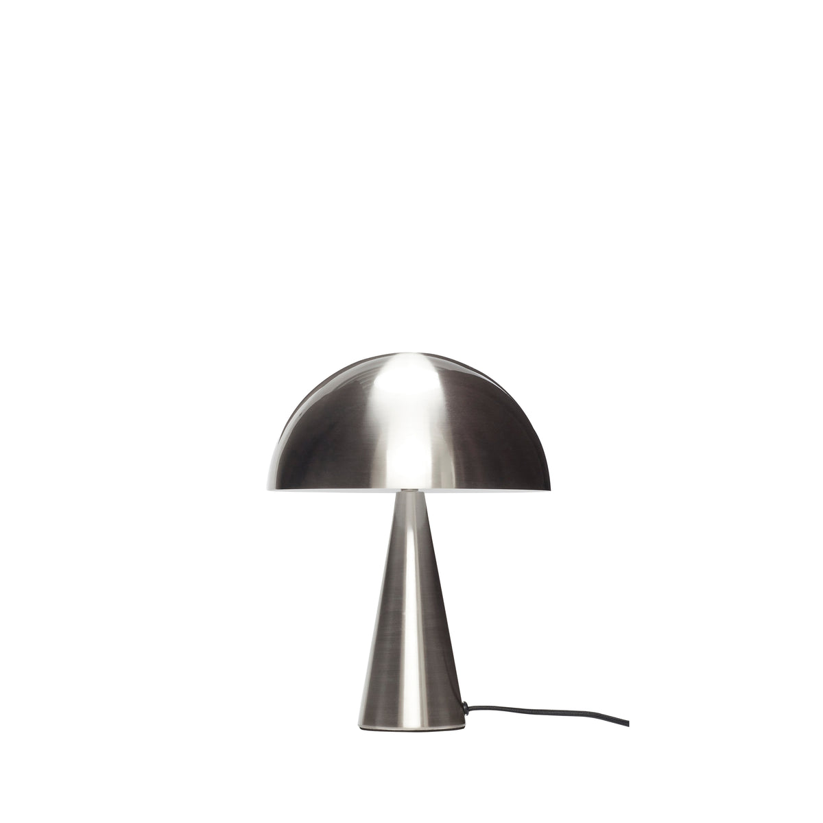PolsterOase Möbel – Mush Mini, Tischlampe aus Eisen, Nickel