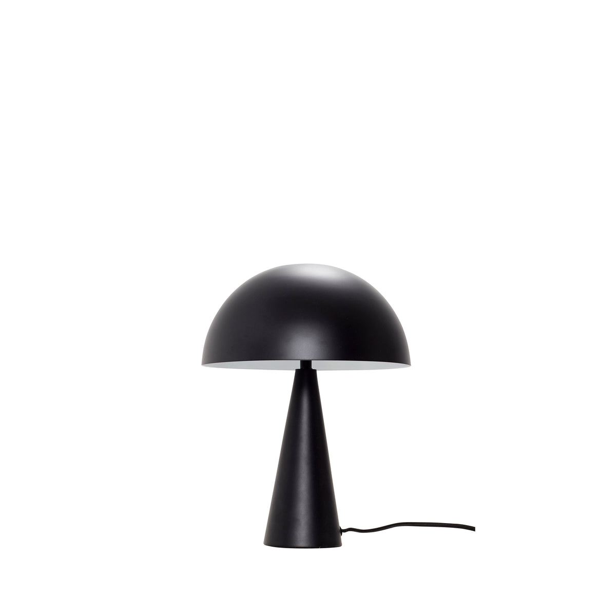 PolsterOase Möbel – Mush Mini, Tischlampe aus Eisen, Schwarz
