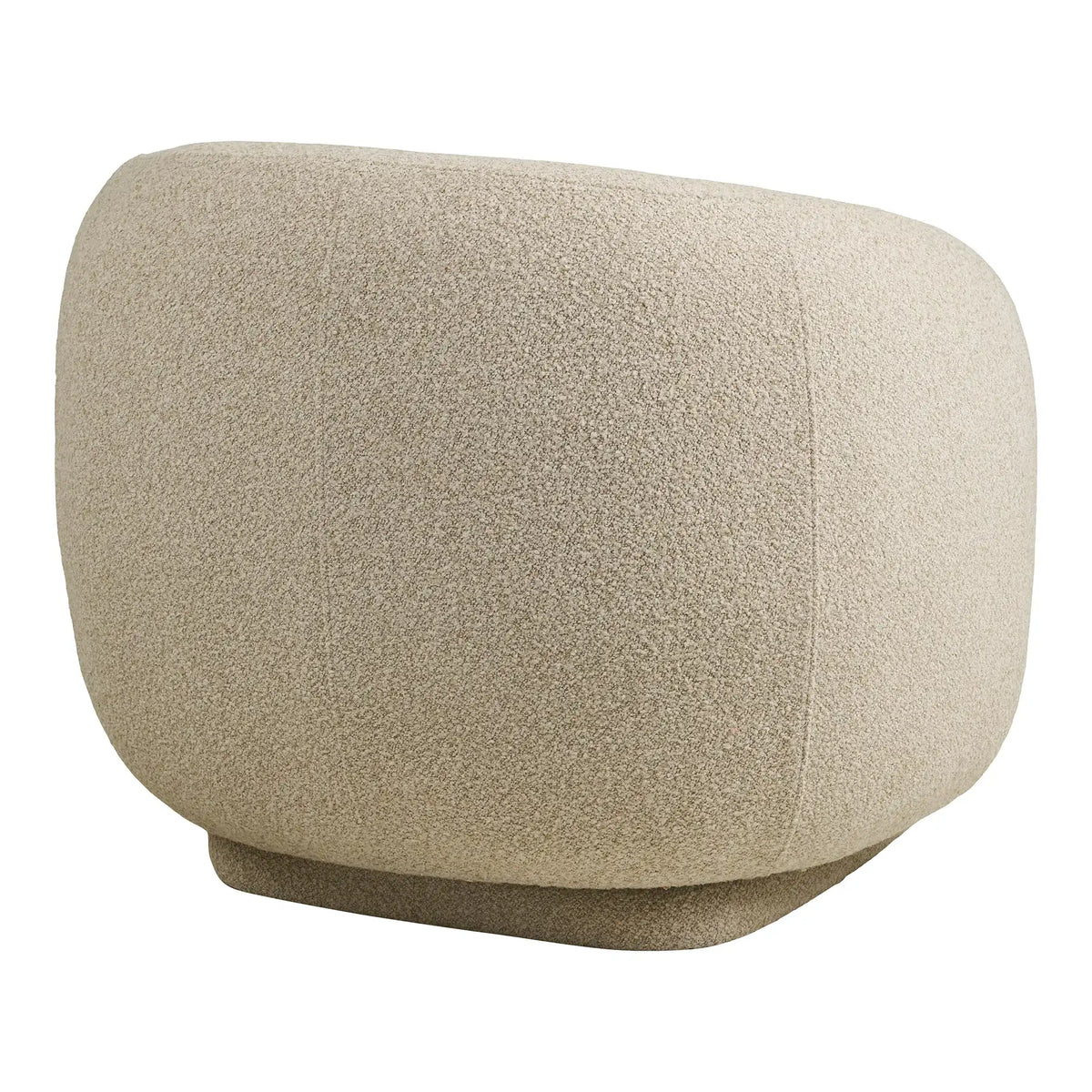 PolsterOase Sessel – Lounge Sessel Sand mit Drehfunktion 92 cm – Moderner Relaxsessel 05
