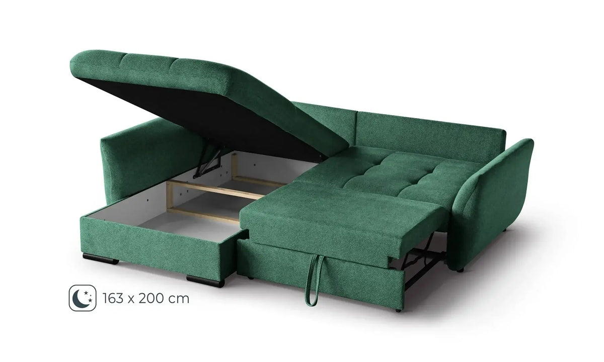 PolsterOase Sofa – Ecksofa Cafu, 240 cm Breite - Nr. 09
