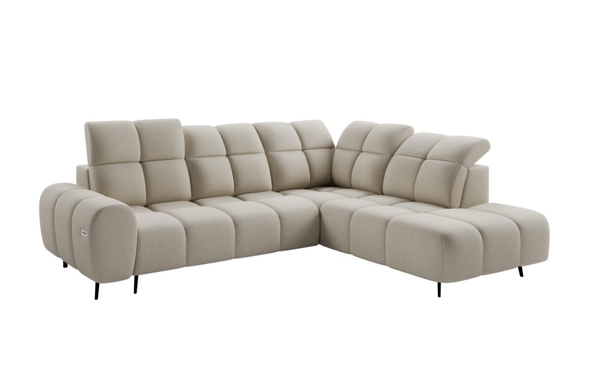 PolsterOase Sofa – Elektrisches Ecksofa Sergio L, 275 cm Breite – Ansicht 06