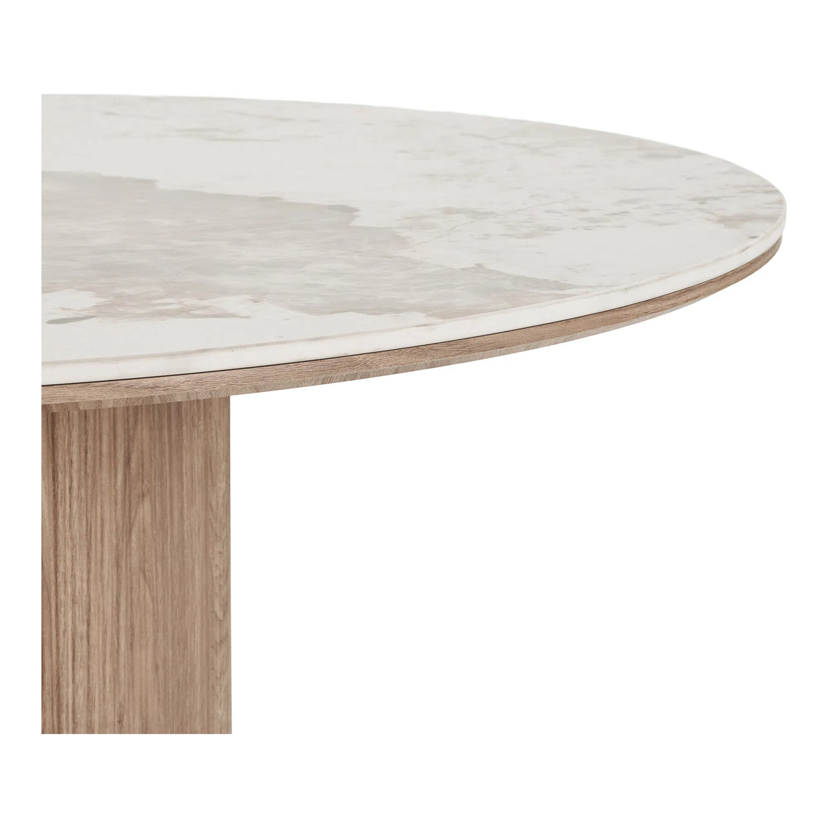 PolsterOase Tisch – Esstisch 210 cm Keramik Weiß/Braun – Athens Skandinavisches Design 04
