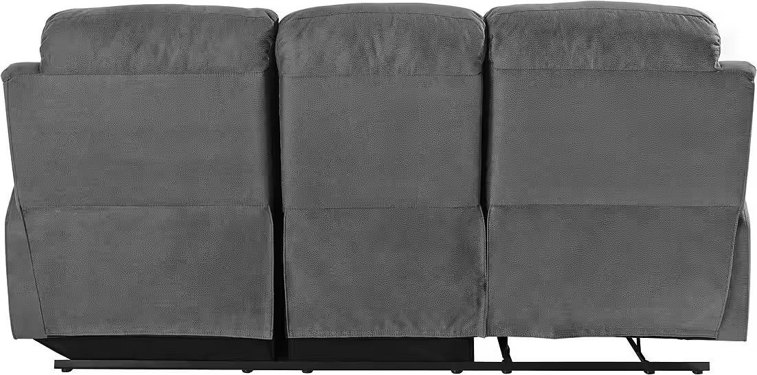 PolsterOase 3-Sitzer Sofa in Luxus-Microfaser, 205 cm Breite -4