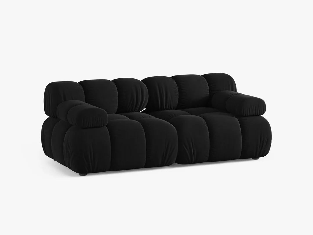 Selene 2-Sitzer Sofa in Samt, 188 cm Breite - Modulsofa-10
