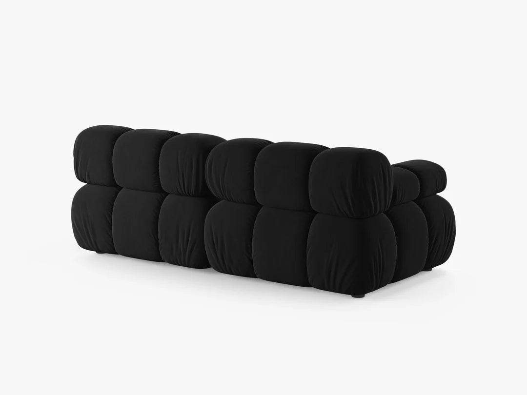 Selene 2-Sitzer Sofa in Samt, 188 cm Breite - Modulsofa-11